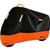 Vexnaro Telo Coprimoto Impermeabile 210D Poliestere, Copertura Moto Antipioggia Antipolvere Antivento con Foro Lucchetto e Fibbia, per Scooter Motorino Motocicletta Uso Esterno Interno (XL)
