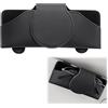 Fine jade2 Porta Occhiali da Sole da Auto per Parasole Supporto Occhiali da Sole Auto Pelle per Tutti Gli Occhiali e Clip per Visiera Auto
