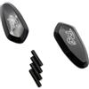 OKDJX Parte retrovisore Specchietto Retrovisore Moto Copertura Del Foro Specchio Codice Telaio Tappo Base Blocco Per Yamaha YZF R6 YZF-R6 YZFR6 1999-2007 2006 2005 2004 2003 2002(Black)