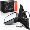 Frankberg Specchietto retrovisore esterno elettrico sinistro a 5 Poli | Compatibile con: Yaris P1