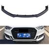 YYlong Auto Paraurti Anteriore Spoiler per Audi A3 S-Line 8V 2017-2018 Anticollisione Anteriore Paraurti Lip Spoiler Labbro Splitter Diffusore