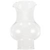 VICASKY Paralumi in Vetro di Ricambio per Lampada Cherosene e Oil Lamp, Copertura Trasparente Facile da Installare, per Home Decor Vintage e Raffinata