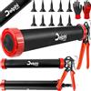 DELPHI Pistola Silicone Pistola Per Cartucce 600 ml Per Silicone, Acrilico, Resina, Sigillatura, Adesivo, Siringa Per Colla, Pistola Professionale Per Silicone, Pistola Per Cartucce