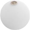 PENIKOKO Paralume in Vetro Opaco per Lampade Soffitto Vintage Ricambio Sfera Decorativa per Lampade da Parete e Pendenti Facile Installazione Design Elegante per Arredamento Casa