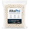 Media Kroton srl AlkaPro Neutralizzatore di Condensa per Caldaia a Condensazione, Ricarica 250 g, Sfere Alcaline per Scarico Condensa, Aiuta a Ridurre Acidità, Corrosione e Incrostazioni