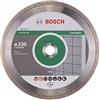 Bosch Professional 1x Disco Diamantato Standard for Ceramic (per Piastrelle, 230 x 22.23 x 1.9 x 7 mm, Accessori per Smeriglatrici Angolari)