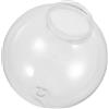 Artibetter Copertura Acrilica Sferica Trasparente per Lampioni da Giardino con Apertura da 12cm, Globi per Lampioni da Giardino per Esterno con Design Elegante e Versatile