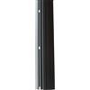 Jardinion Nastro di copertura in PVC, profilo di copertura, membrana bugnata 1m, 5 pezzi nero