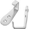 IWOWHERO Ganci per Scala a Pioli in Acciaio Inox, 2 Pezzi, Argento