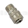 BSD Raccordo Rapido Femmina per Aria Compressa - 3/8" BSP Filettatura Maschio - Attaco Rapido per Compressore (Tipo 26) - Acciaio