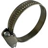 Boltza® Fascetta stringitubo da 32-50 mm in acciaio inox (larghezza di banda 9 mm, gamma leggera) x10