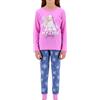 Disney Elsa Pigiama per Ragazze, T-Shirt e Pantaloni Lunghi Set da 2 Pezzi per Ragazza, Pigiama in Morbido Cotone Viola dal Design Frozen, Pigiama Regalo per Bambina | 5 Anni - Viola