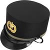 Abaodam Cappello da Ingegnere Adulto Nero in Stoffa, Stile Classico | Cosplay e Parata, Mantiene la Forma e Si Indossa Comfort, Cappello Pulcinella