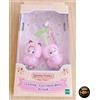 Calico Critters Portachiavi Sylvanian Families coniglio cioccolato e piccolo Fennec baby cili...