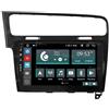 Jf Sound car audio system JF Sound - Autoradio Android JF-031W7-X9C - Per VW Golf 7 - CarPlay e Android Auto Wireless - GPS - 4GB RAM - 64GB ROM - DAB+ - 10" HD - Nero - Prodotto in Italia