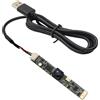 Svpro Modulo telecamera USB da 8MP con microfono Telecamera per computer grandangolare a fuoco fisso 4K Lightburn per incisione laser Scheda webcam UVC integrata per PC, Raspberry Pi