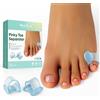 Welnove Separatore per dita dei piedi in gel (Blu)