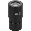 DIYEAH Oculare Biologico Grandangolare Wf10x per Microscopio, Lente Obiettivo da 23.2mm in Metallo e Vetro, Aumenta Ingrandimento e Distanza di Lavoro