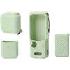 CAZSTYK Custodia protettiva sottile in silicone per videocamera Pocket 4, con impugnatura antiscivolo, antiurto, anti-goccia, anti-polvere