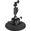 Limtula Supporto a ventosa professionale per fotocamere Action 5Pro / 4/3 Design a sgancio rapido Perfetto per Dashcam Registrazione sportiva Supporto a ventosa per fotocamera con piede