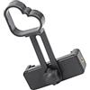 Zerodeko Adattatore Telefono Telescopio per Monoculare 10x20 Abs Nero