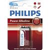 Brightium Batteria alcalina 9 V 6LR61 (Blister 1 unità) 26,5 x 17,5 x 48,5 mm. Ideale per dispositivi ad alte prestazioni. Energia durevole e affidabile per giocattoli, telecomandi e altro ancora.