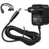 Carbosing 9 V 1 A Adattatore di alimentazione per Lexibook Chessman FX CG1335 | per Elite CG1300 - Scacchiera elettronica DC 100-240 V, 50-60 Hz, cavo di conversione alimentazione