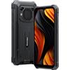 Blackview BV6200 Plus Téléphone Incassable, 24GB+256GB, Batterie 11000mAh, Haut-Parleur Ultra-Fort 3W 98dB, 16MP+13MP, 6,56'' HD+, Android 14 Dual SIM IP68 Étanche Smartphone Débloqué, NFC Noir