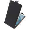 foto-kontor Custodia Compatibile con ASUS ZenFone 4 S630 ZE554KL Modello Tascabile Stile Flip Cover Nero