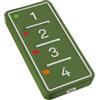 BeB Telecomando Universale Facile: Copiatore Multifrequenza 433-868 MHz per Cancello e Garage, 4 Tasti Programmabili, Supporta Rolling Code e Codice Fisso, Design Robusto (BLE, Pine Green)