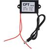 ADMYTHGB AC - DC 24V a 12V Adattatore Convertitore Alimentatore Monitor 3A Trasformatore di Tensione Alta Efficienza con Protezione da Sovraccarico, Tecnologia Inincapsulamento Silicone per Auto