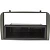 tomzz Audio 2402-011 Cornice radio compatibile con Alfa Romeo 147 (937) GT (937) grigio scuro