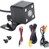 Generico Telecamera Posteriore Auto Universale - Retrocamera Impermeabile HD con Visione Notturna, Linee Guida Parcheggio, Grandangolo 170°, Compatibile con Autoradio, Monitor e Android Auto