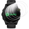 Pnakqil Vetro Temperato per Garmin Forerunner 255S, Pellicola Protettiva Schermo 9H per Garmin Forerunner 255S, HD Chiaro Anti Graffio Senza Bolle, Compatibile con Sensori, 4 Pezzi