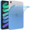 Okuli Trasparente Silicone Protettiva Gomma Caso Custodia per Apple iPad Mini 6 (2021) in Blu