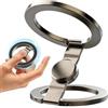 Générique Supporto magnetico per telefono - Anello girevole a 360° Cavalletto per macchina fotografica | Maniglia a doppio lato - Video Registrazione Riprese Vlogging Allenamento Palestra Viaggi