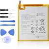 OPAHUTER HB2899C0ECW Batteria di sostituzione Compatibile con HB2899C0ECW HB2899C0ECW-C Huawei MediaPad M3 8.4 BTV-W09 & Huawei MediaPad T5 Tablet 10.1 con strumenti