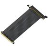 LINKUP - {20cm) PCIe 3.0 16x Cavo Riser Schermato ad Alta Velocità Estrema Scheda Estensione Flessibile 2020 Rev┃64GB/s┃GPU PCI Express Cable┃Alta Velocità┃Presa Dritta - Compatibile TT