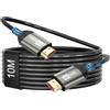 Nersligek Cavo HDMI 4K da 10 metri, cavo HDMI 2.0 con ARC UHD HDR 3D ad alta velocità 18 Gbps, cavo HDMI per Soundbar, TV, proiettore Blu-Ray, laptop, TV, PS4/PS5, console PC monitor