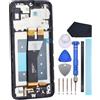 VEKIR Schermo completo Touch Digitizer sostituzione con telaio dello schermo per Samsung Galaxy A14 5G SM-A146P SM-A146U