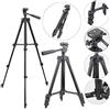 Trade-Shop Trade Shop - TREPPIEDI CAVALLETTO Cellulare Smartphone Camera VIDEOCAMERA Alluminio 360