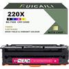 RUICAILI 220X con chip W2200X W2201X W2203X W2202X Cartucce Toner compatibili Sostituzione Funziona per Color LaserJet Pro 4202DN 4002DW,MFP 4302dw 4302fdn 4302fdw (1PK-Magenta)