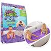 ZIMPLI - Eco Glitter Gelli Baff Purple, 1 bagno o 6 utilizzi, trasforma magicamente l'acqua in una sostanza densa e colorata, giocattolo da bagno riciclabile per bambini