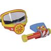 Simba Maschera di Ossigeno Sam Pompiere con Fascia e Ascia, 10 x 15 cm, a Partire dai 3 Anni