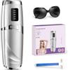 JAPORIA Epilatore IPL Luce Pulsata, con Raffreddamento Ghiacciato, 3 Livelli Energia 2 Modalità, Depilazione Definitiva per Viso Corpo Donna Uomo, per Adatto, Viso, Gambe, Braccia