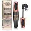 Jane Choi Mascara Volumizzante e Allungante,Mascara 4d Waterproof Impermeabile Nero,Ciglia Più Spesse e Voluminose a Lunga Durata,Trucco Occhi Naturalmente Affascinante Per Le Donne,Mascara Essence(40g)