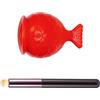 DGHEGDUI 1 Fishbill Lip Plumping Dispositivo E 1 Spazzola Per Labbra A Testa Tonda, Set Di Strumenti Di Bellezza, Adatti Per Il Trucco Quotidiano E Il Design Dello Styling.