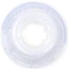 FUIODA 1 rotolo di catena elastica ortodontica elastica dentale, ultra potente, in gomma, lunga e corta (bianco, lunga)