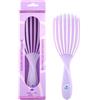 Nature Spell FlexiFlow Spazzola Districante, Setole Flessibili per Districare Delicatamente, Elimina i Nodi e Riduce la Rottura, per Capelli Bagnati e Asciutti, per Tutti i Tipi, Viola