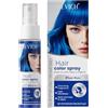 Sevich Colorazione temporanea per capelli blu, per uomini e donne, ad asciugatura rapida e facile da lavare, colorazione uniforme grazie alla testina spray ultrafine, formato da viaggio, 30 ml